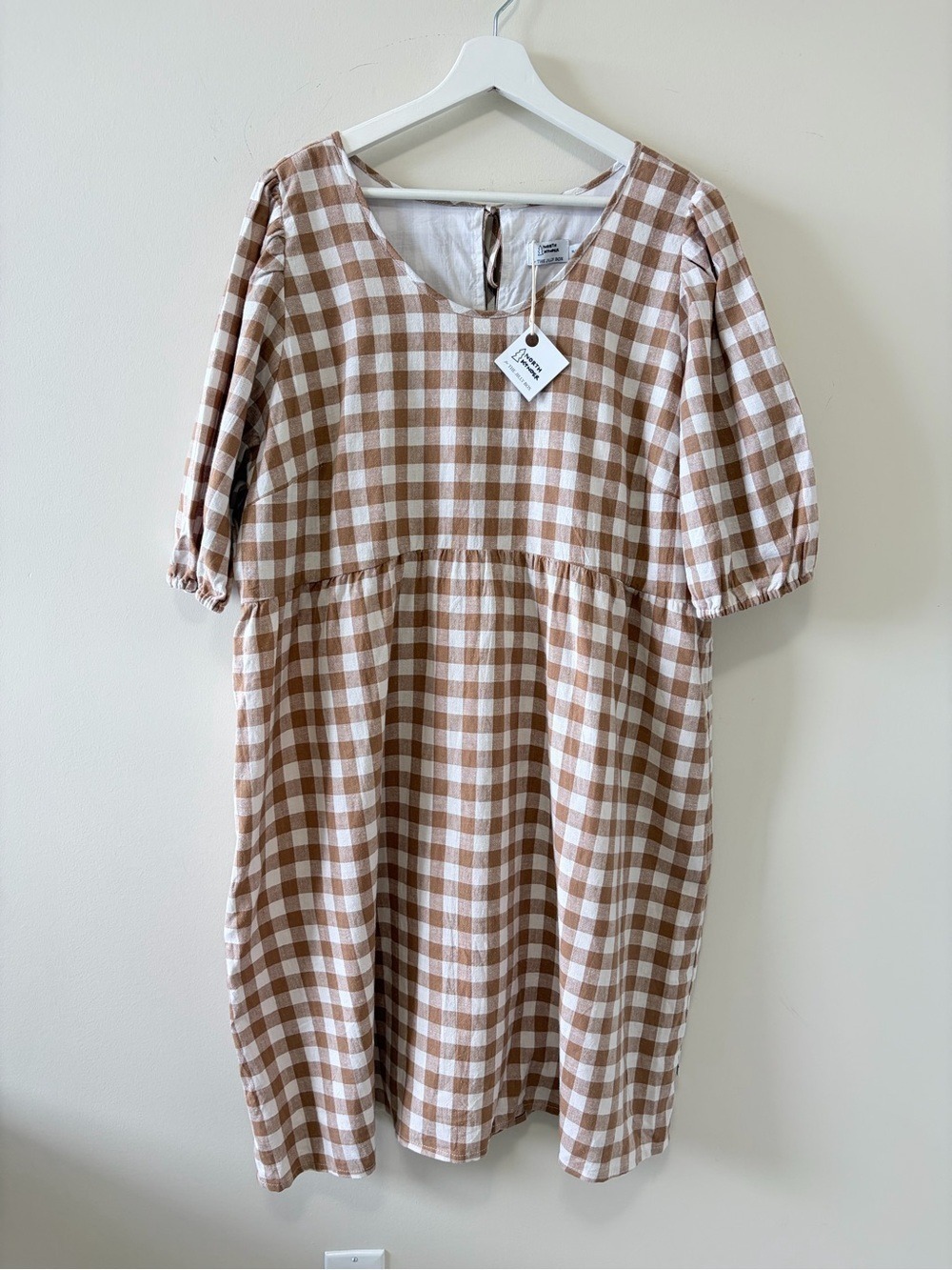North Kinder Gingham Jilly Dress Size XL - Picture 5 of 12